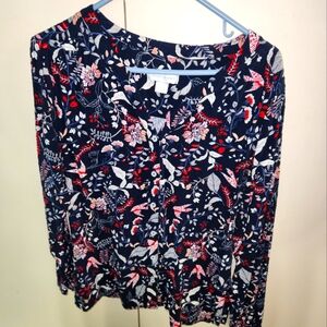 Christopher and Banks XL, Pheasant shirt